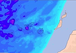 Una nueva borrasca golpea Canarias y la Aemet avisa: no parará hasta mediados de enero