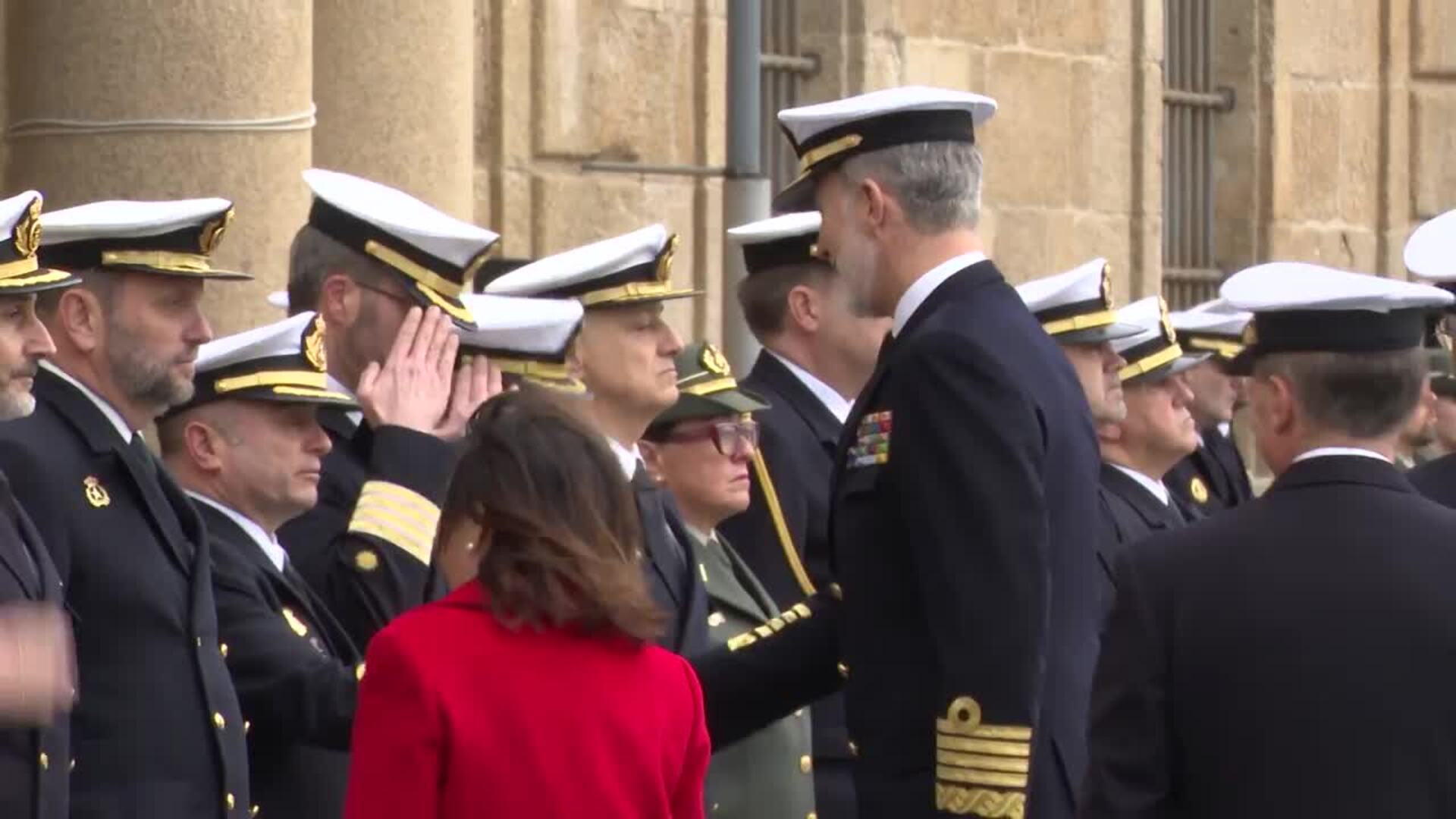 Felipe VI conoce el proyecto 'Abrir Ferrol al mar' y el equipamiento de las fragatas F-110