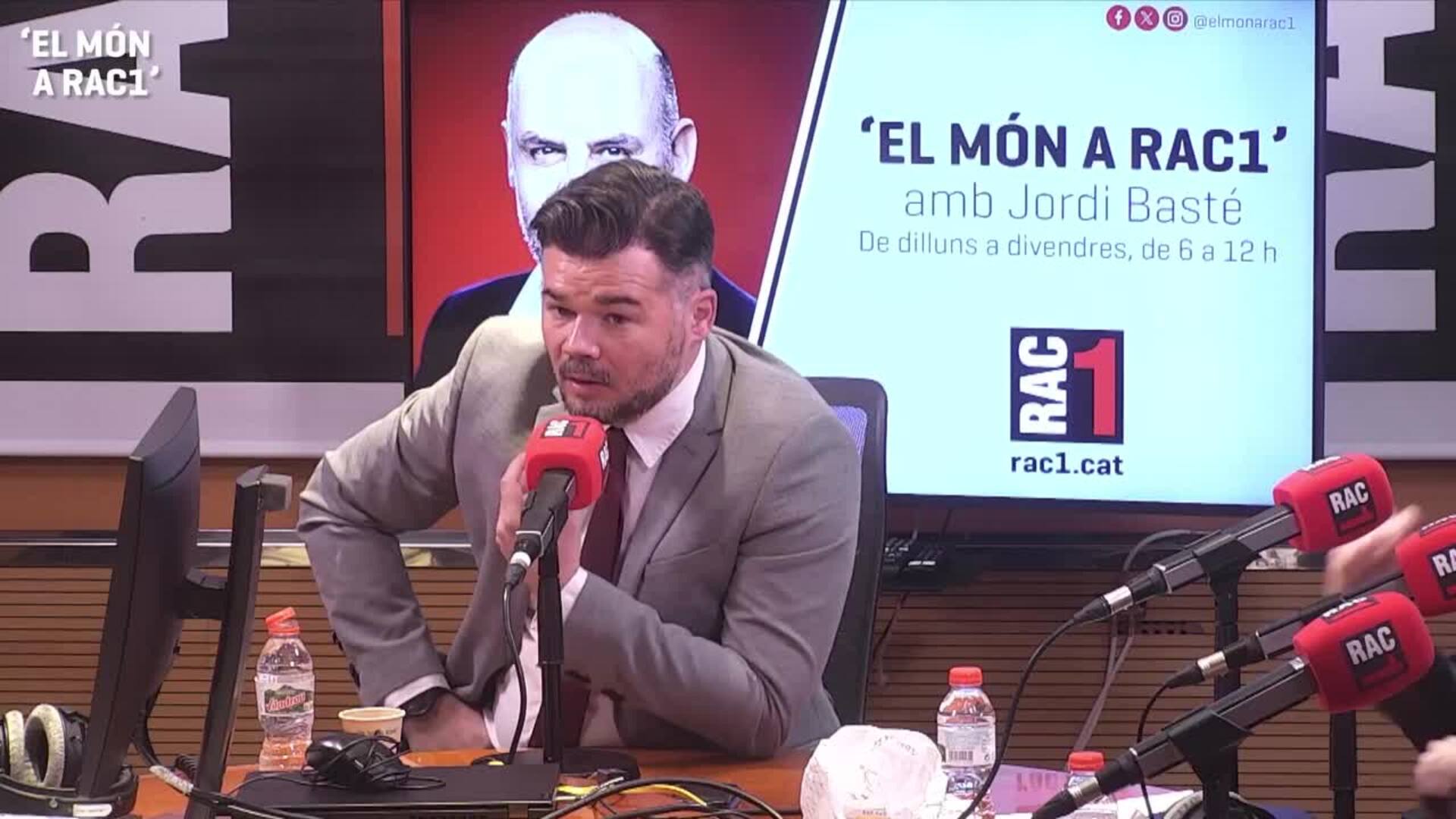 Rufián (ERC): Aliança Catalana es una victoria del españolismo. Orriols es una victoria del CNI