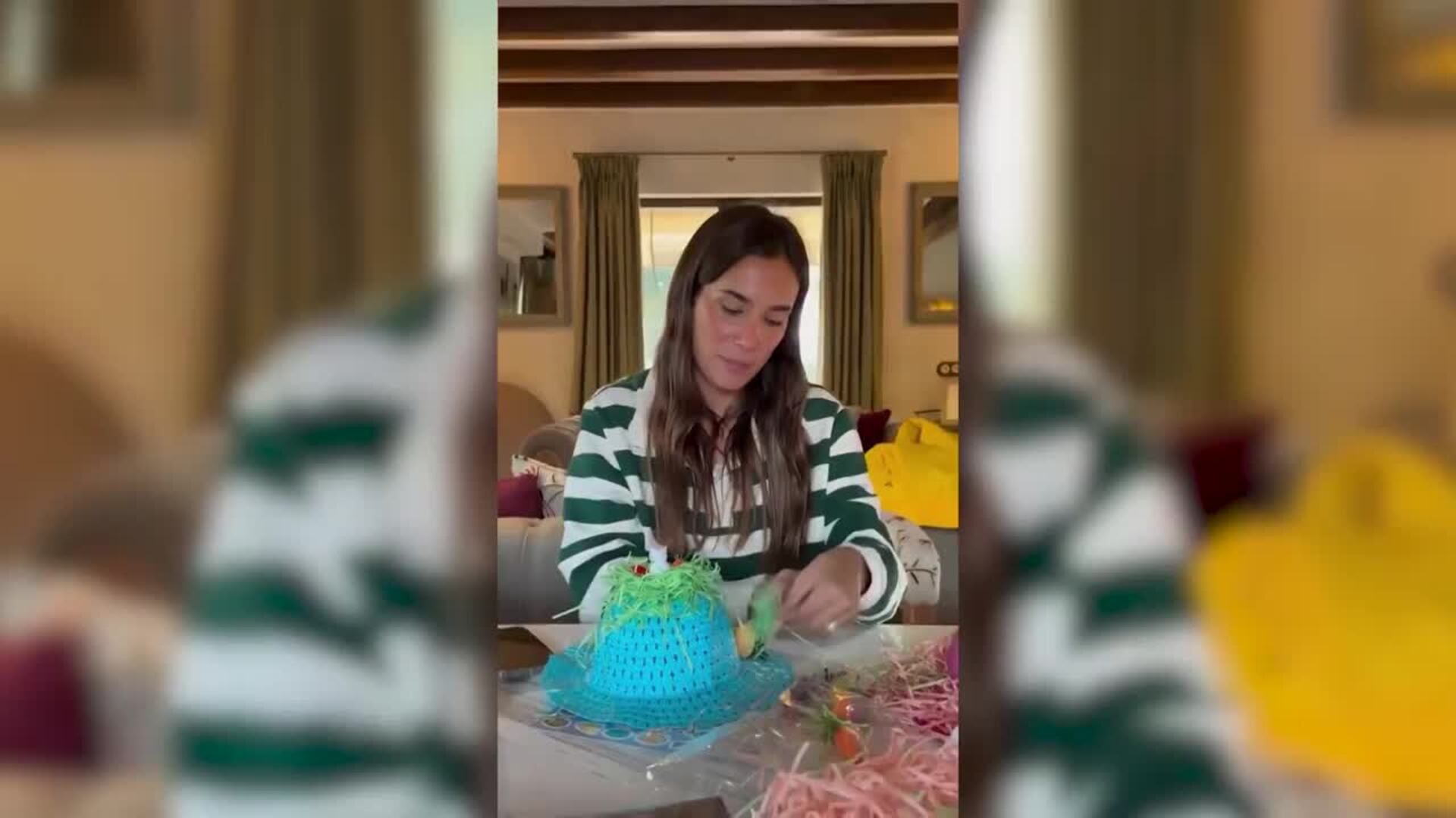 La familia Pombo disfruta de las vacaciones de Semana Santa en Cantabria