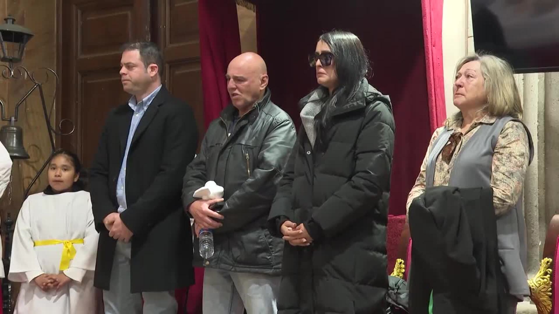 Bomberos de Madrid procesionan en Madrid en "homenaje" a sus compañeros fallecidos