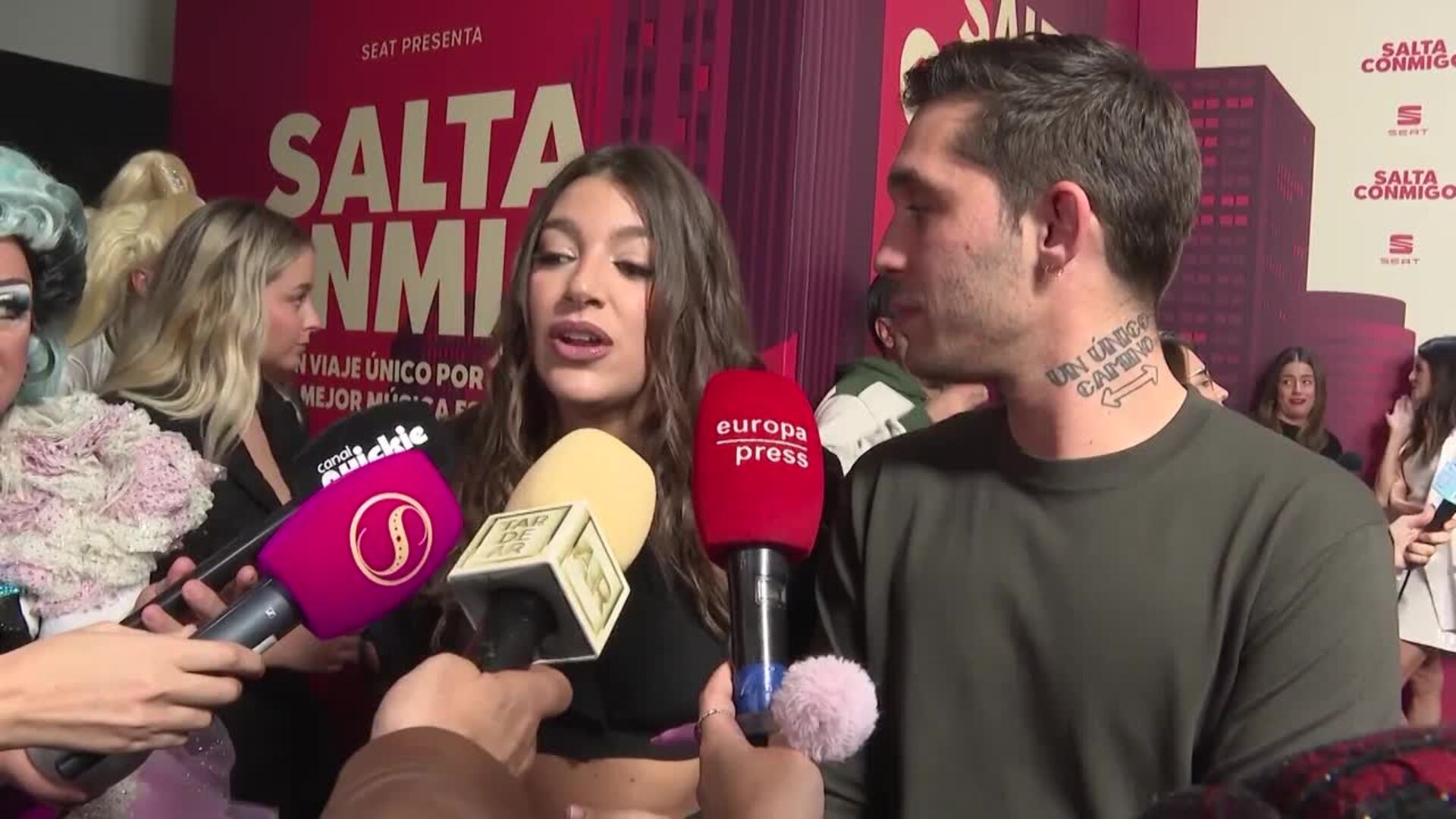 Víctor Elías habla del gran apoyo que es Ana Guerra para él