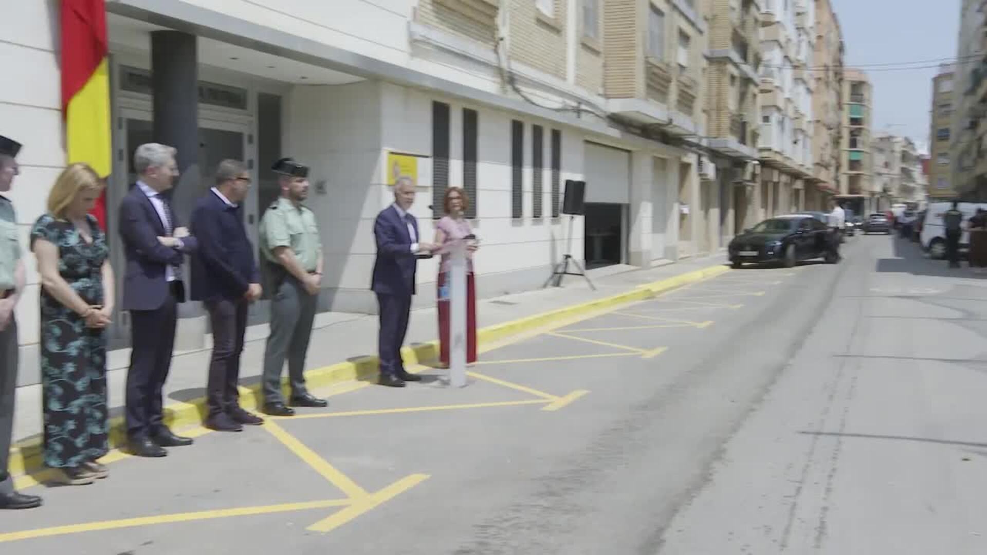 El Gobierno homenajea el trabajo de los cuerpos de seguridad en la dana