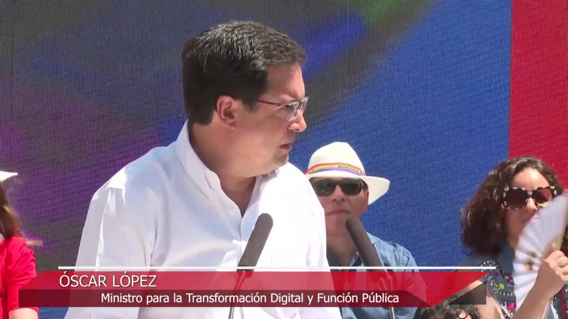 El Gobierno califica la concentración del PP en Madrid: "El gatillazo es antológico"