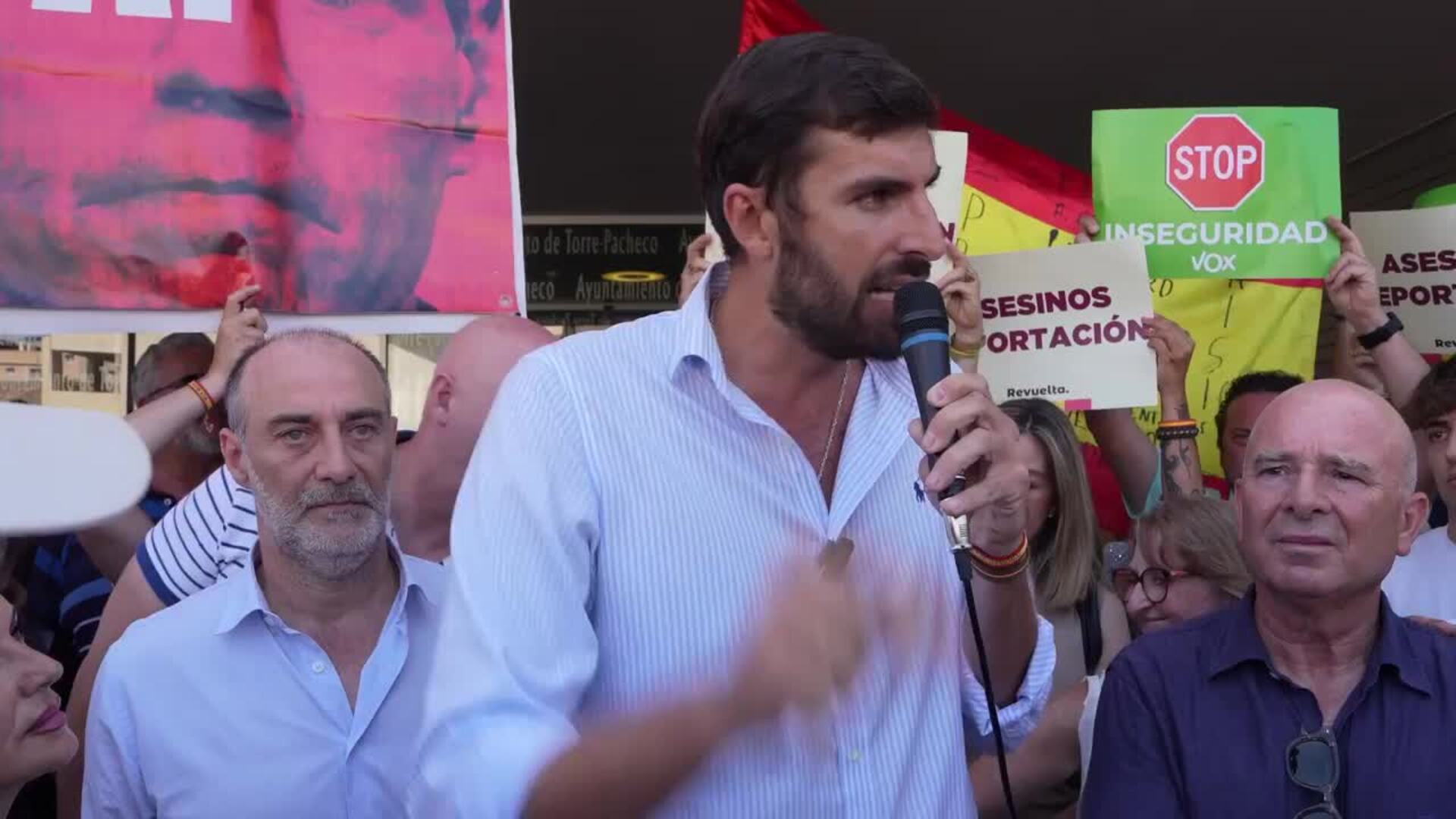 Antelo afirma que "todo aquel que entre a delinquir" en Torre Pacheco (Murcia) "se irá"