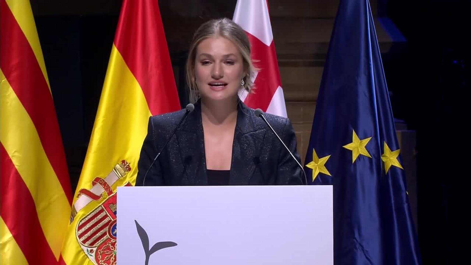 Princesa Leonor destaca a los premiados Princesa de Girona 2025 ante la "complejidad del mundo