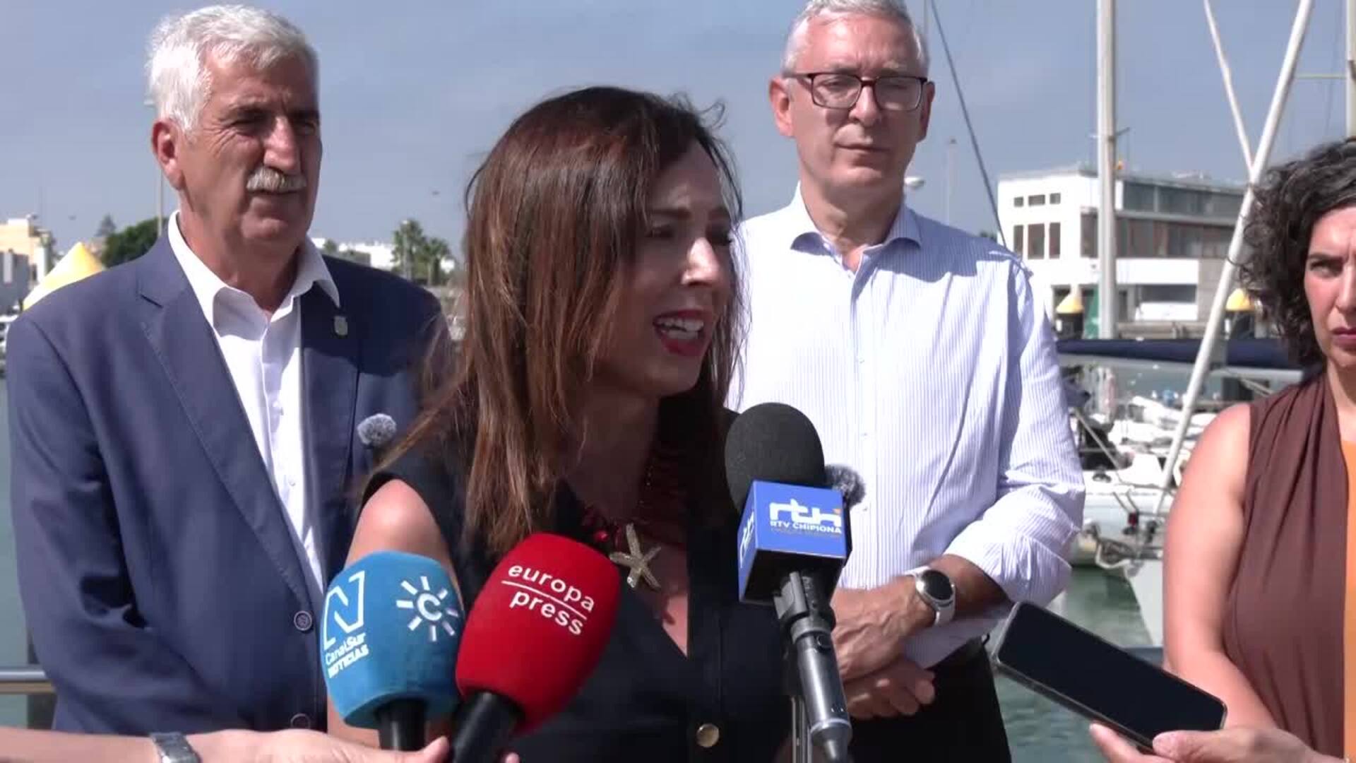 La Junta garantizará la navegabilidad del puerto de Chipiona con una inversión de un millón