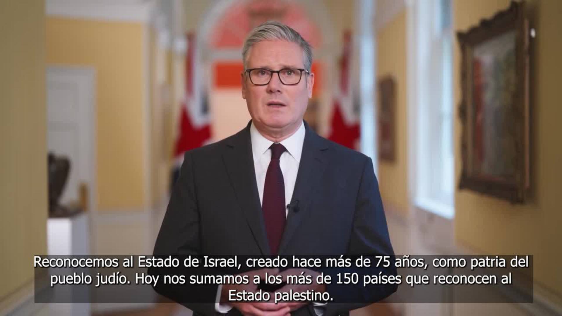 Reino Unido anuncia el reconocimiento del Estado palestino