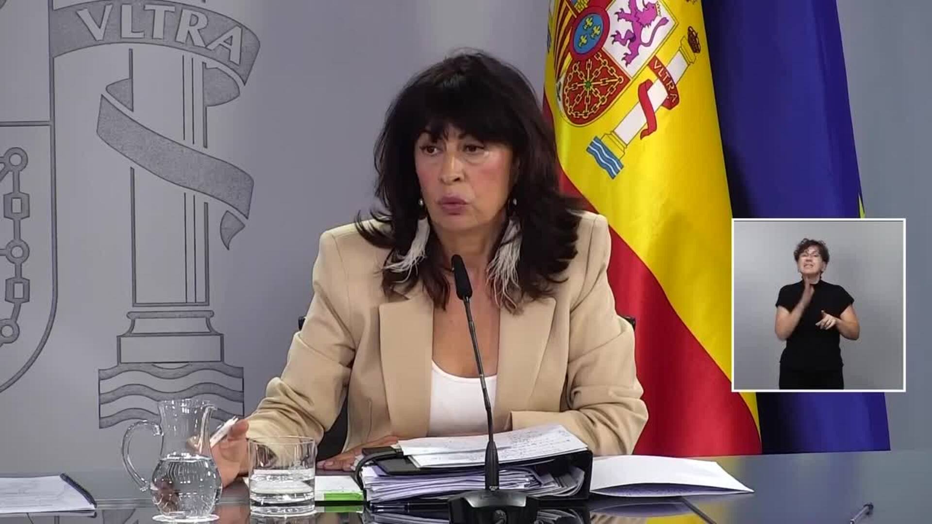 Redondo descarta tachar de "imprudente" a la Fiscalía tras alertar de "fallos" en las pulseras