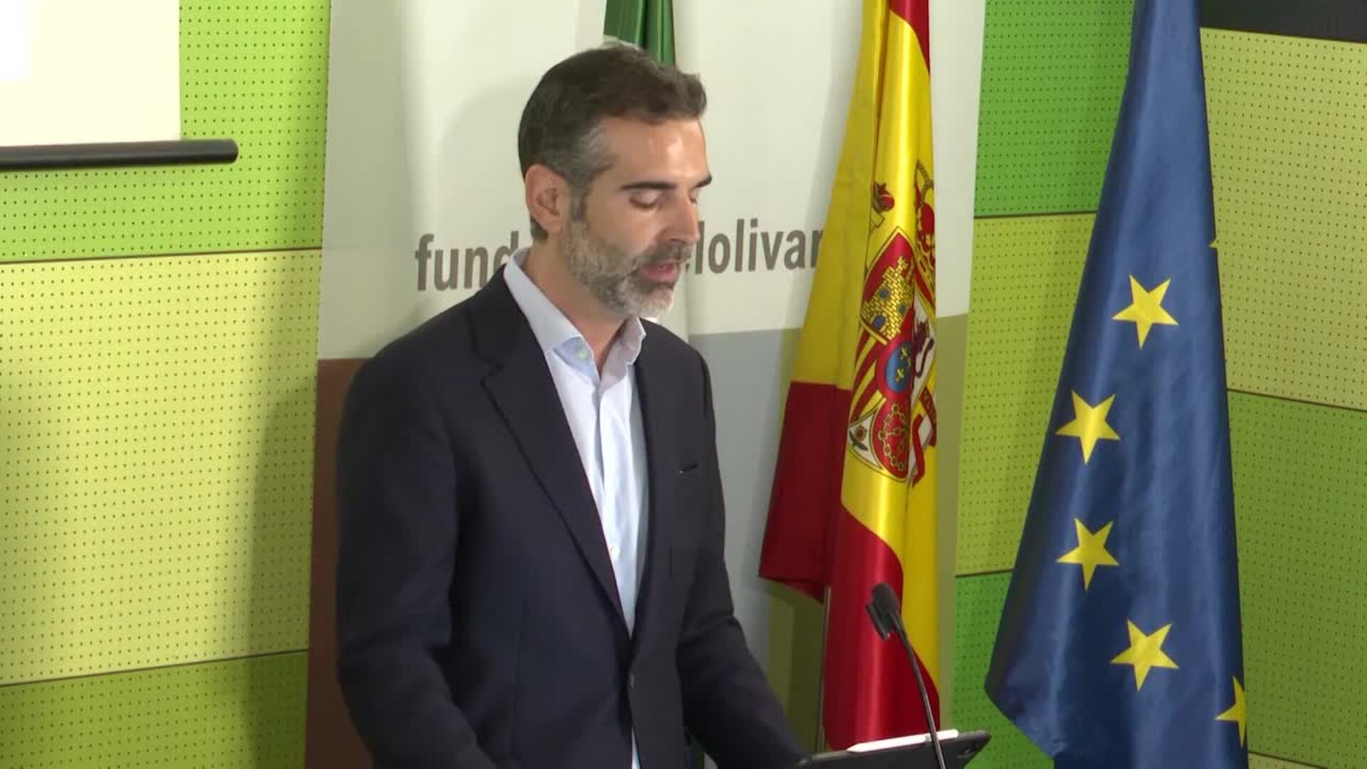 Andalucía prevé producir más de un millón de toneladas de aceite de oliva, un 5,5% menos