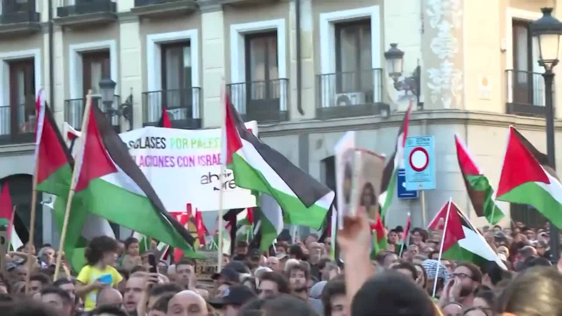 Una ola de protestas por Palestina recorre Europa: Marchas en las calles y cargas policiales