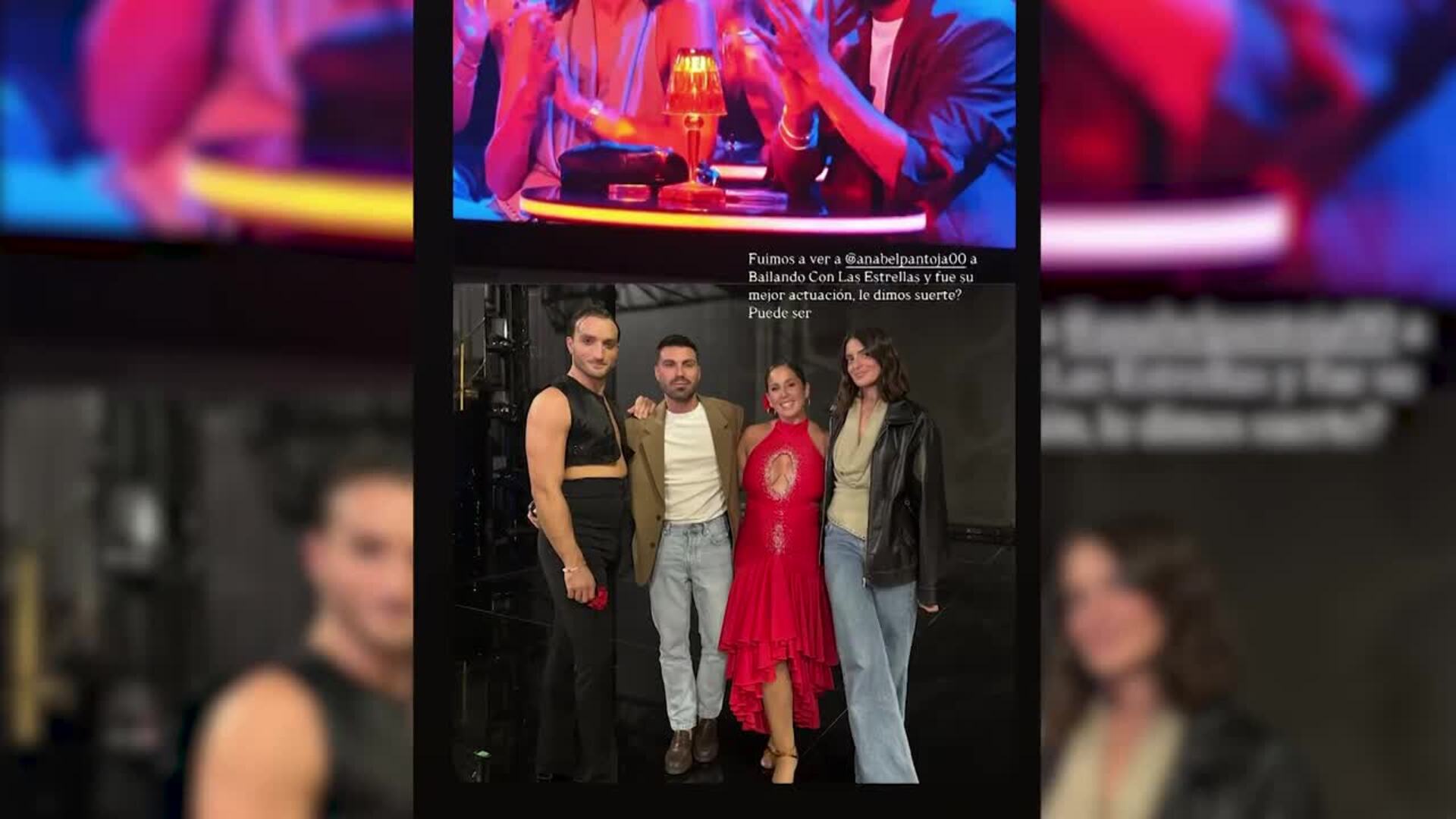 Anabel Pantoja se encuentra muy emocionada después de rendir homenaje a su tía Isabel