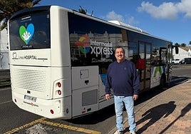 Nueva guagua para acceder al Hospital Doctor José Molina Orosa