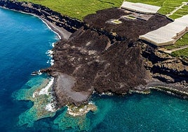 Tajogaite: paisajes sumergidos de un volcán, en el Museo Elder