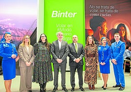 Binter difunde las características diferenciales de su modo canario de volar