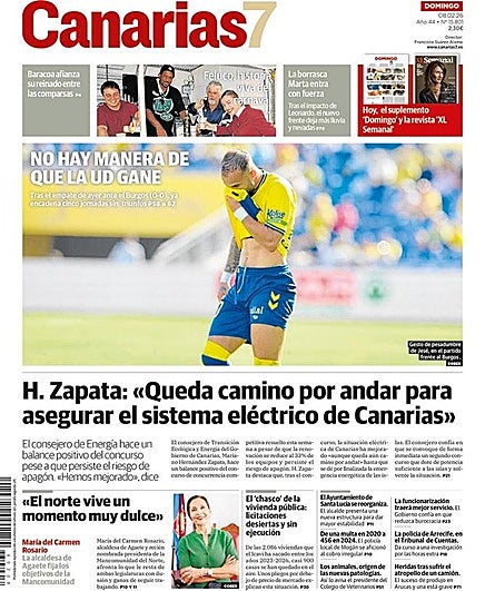 Vea la portada de CANARIAS7 de este domingo 8 de febrero de 2026