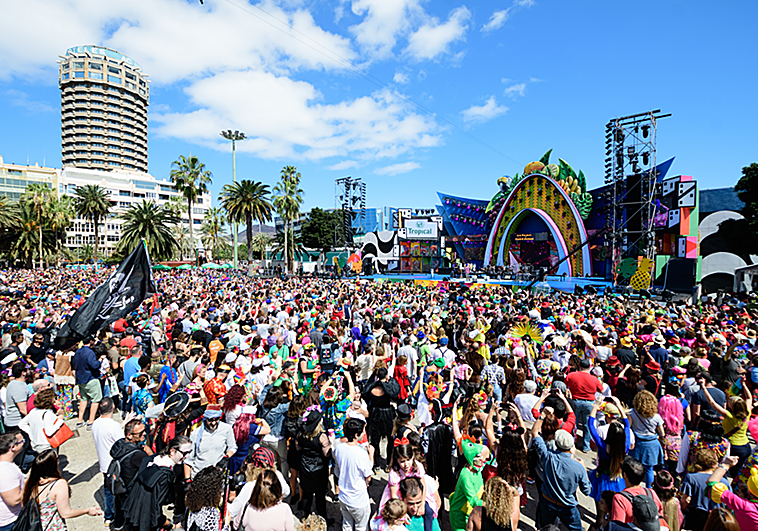 Martes de carnaval de Las Palmas de Gran Canaria 2026: horario de los actos en el carnaval de día
