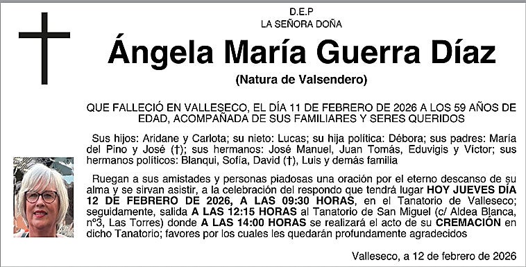 Ángela María Guerra Díaz