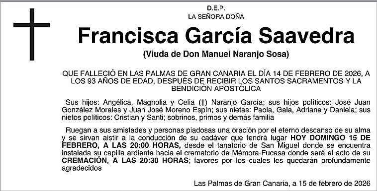 Francisca García Saavedra