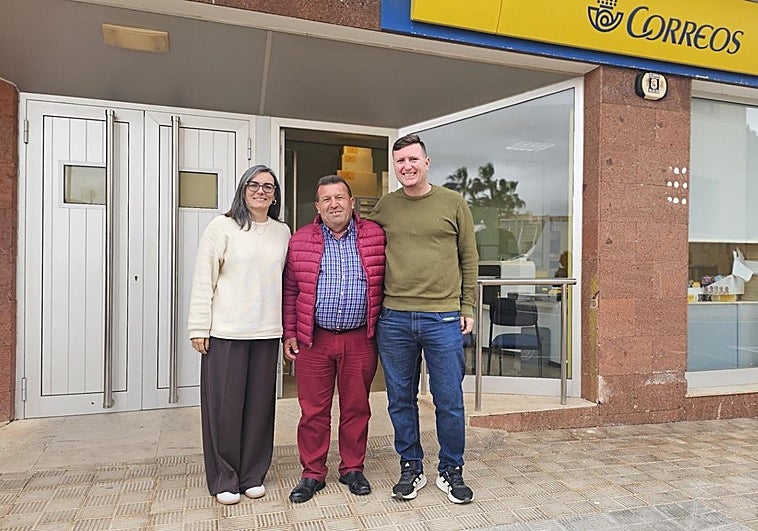 Relevo de jefes de Correos en Antigua