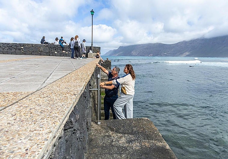 Barandillas en espacios costeros de Teguise