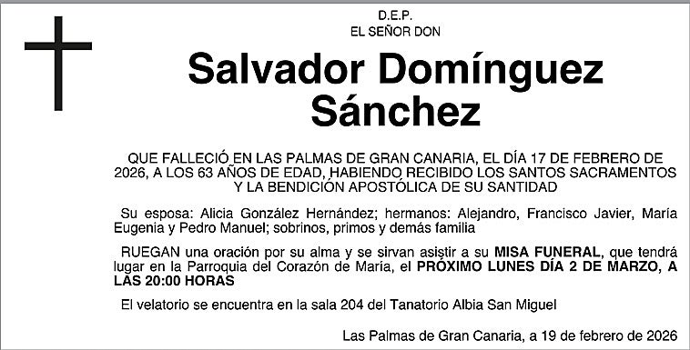 Salvador Domínguez Sánchez