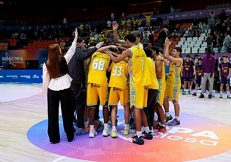 El Tirma Gran Canaria, flamante tercer clasificado en la Minicopa Endesa 2026