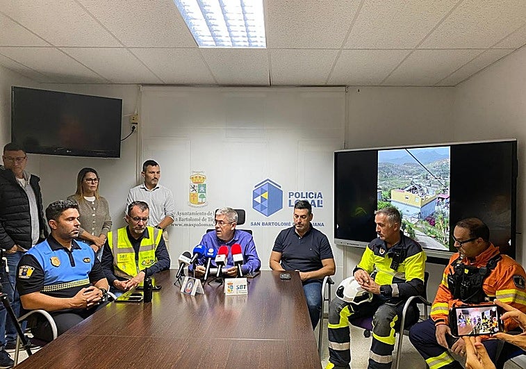 San Bartolomé de Tirajana registra más de 100 incidencias por rachas de viento de hasta 70 kilómetros por hora