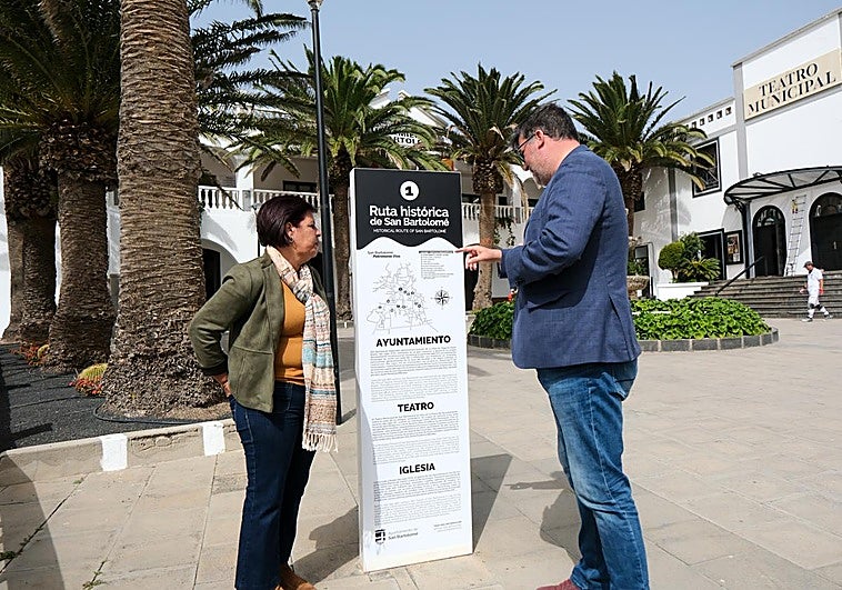 Nuevos tótems informativos en San Bartolomé