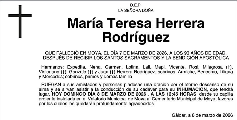 María Teresa Herrera Rodríguez