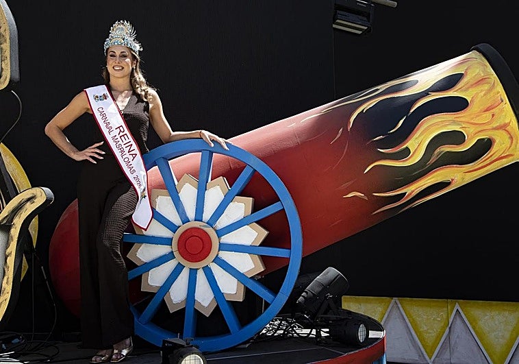 Estrella Jiménez, reina del carnaval de Maspalomas: «Mi pareja abrió la gala y yo la cerré»