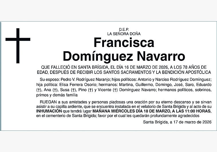 Francisca Domínguez Navarro