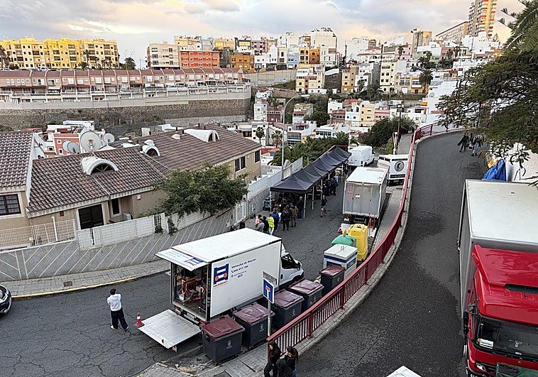 Ciudad Alta se convierte en Vallecas para un nuevo rodaje cinematográfico