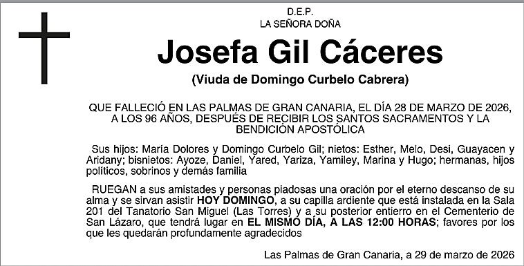 Josefa Gil Cáceres