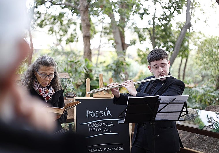 Poesía, música y naturaleza se dan la mano en la reapertura del Huerto de las Flores de Agaete