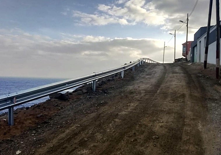 La pavimentación del camino de El Frontón, en Gáldar, se pone en marcha desde el 13 de abril
