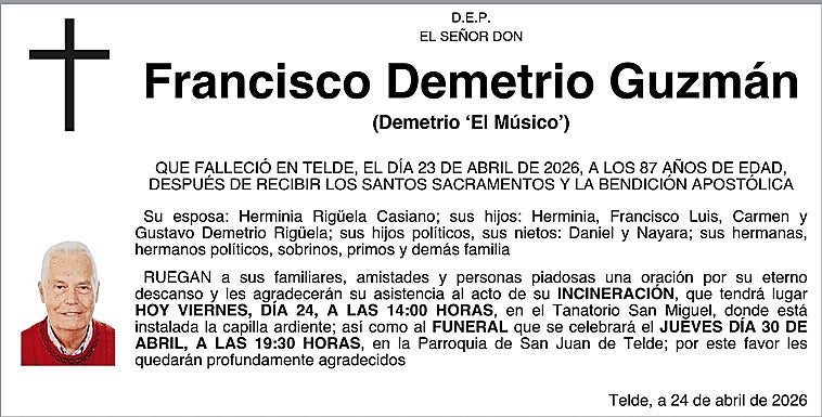 Francisco Demetrio Guzmán