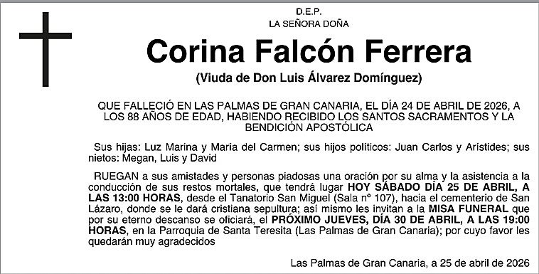 Corina Falcón Ferrera