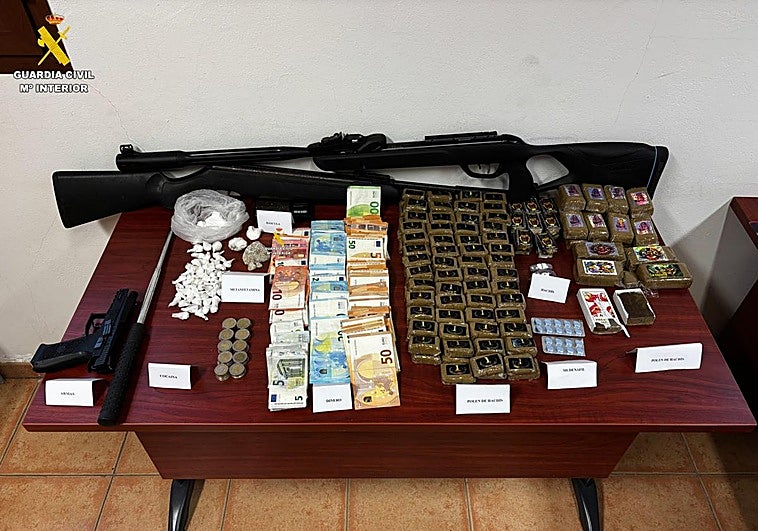 Operación ‘Leaks’: desmantelada una red de tráfico de drogas en Santa Brígida con cocaína, hachís y metanfetaminas