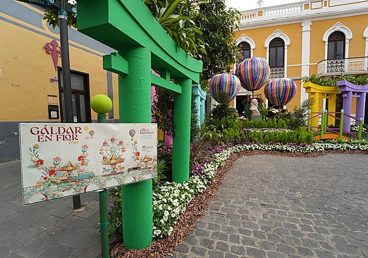 ‘Gáldar en Flor’ vuelve un año más a embellecer el casco histórico