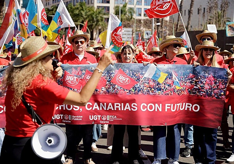 Canarias alza la voz este Primero de Mayo: «No sobran trabajadores, sobran explotadores»