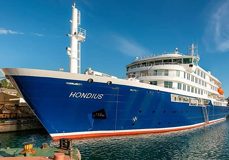 Así es el crucero ‘MV Hondius’ afectado por un brote de hantavirus que tiene como destino Canarias