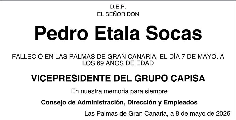 Pedro Etala Socas