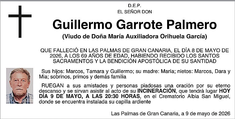 Guillermo Garrote Palmero