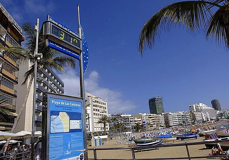 Sanidad advierte del riesgo por radiación ultravioleta extremo en Gran Canaria
