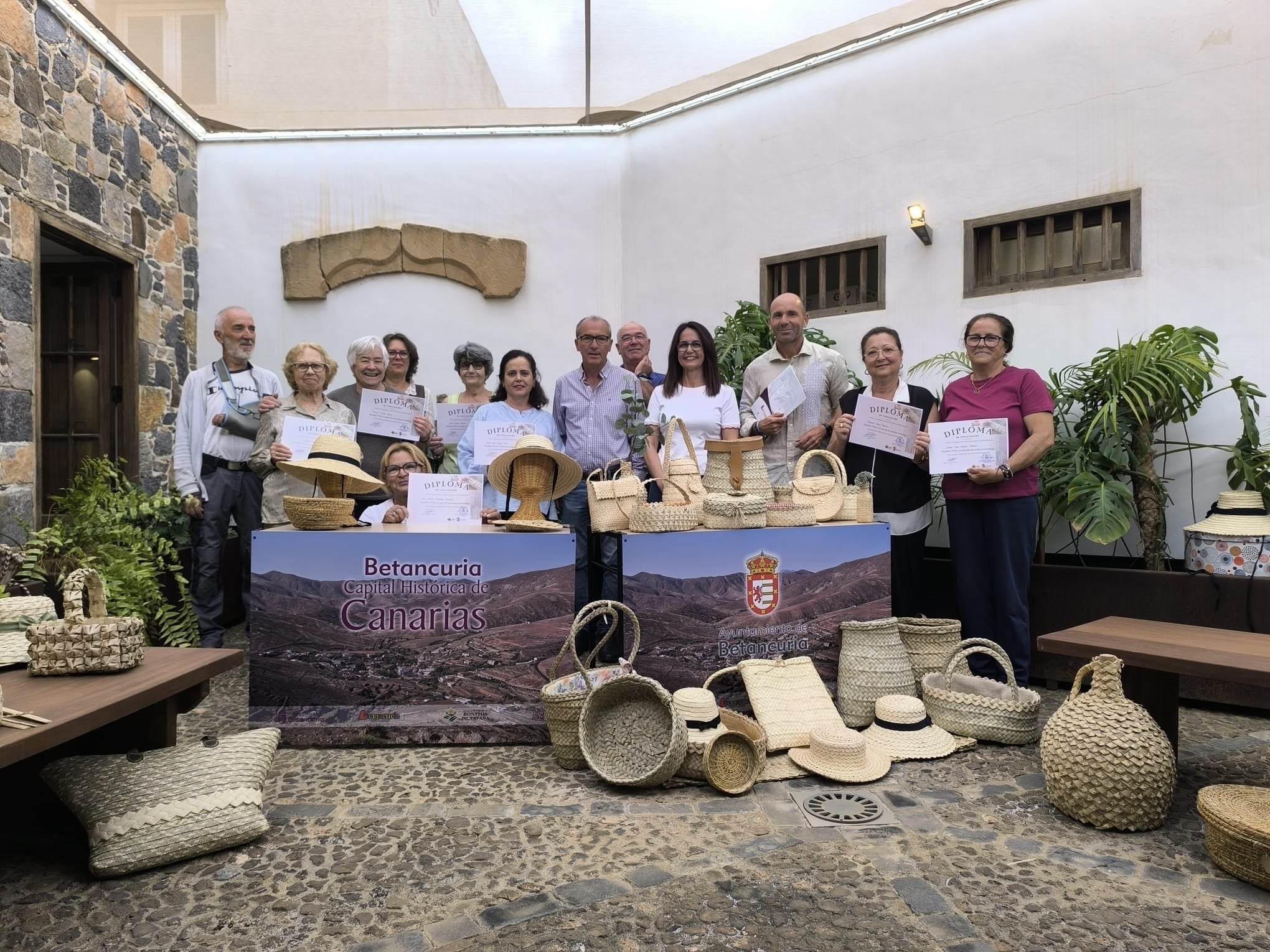 Baskets, Hats, and Jeans for the Artisan End-of-Year Celebration in Betancuria