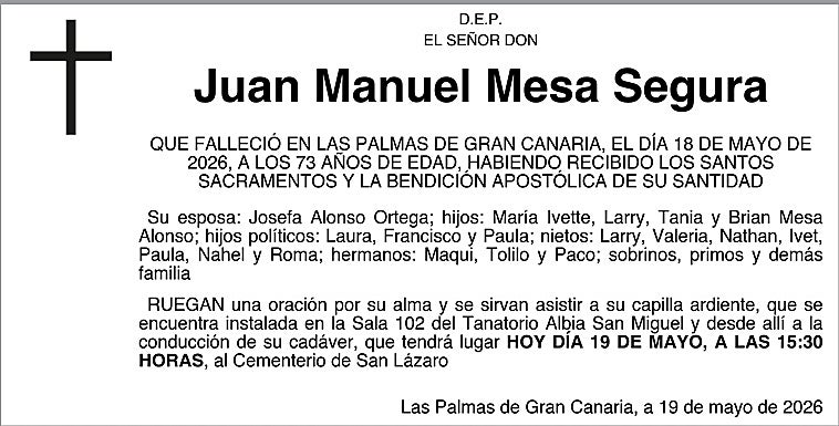 Juan Manuel Mesa Segura