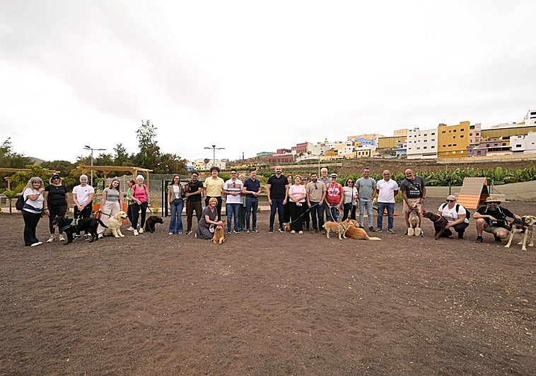 Gáldar amplía Huertas del Rey con espacios de ocio y un parque canino
