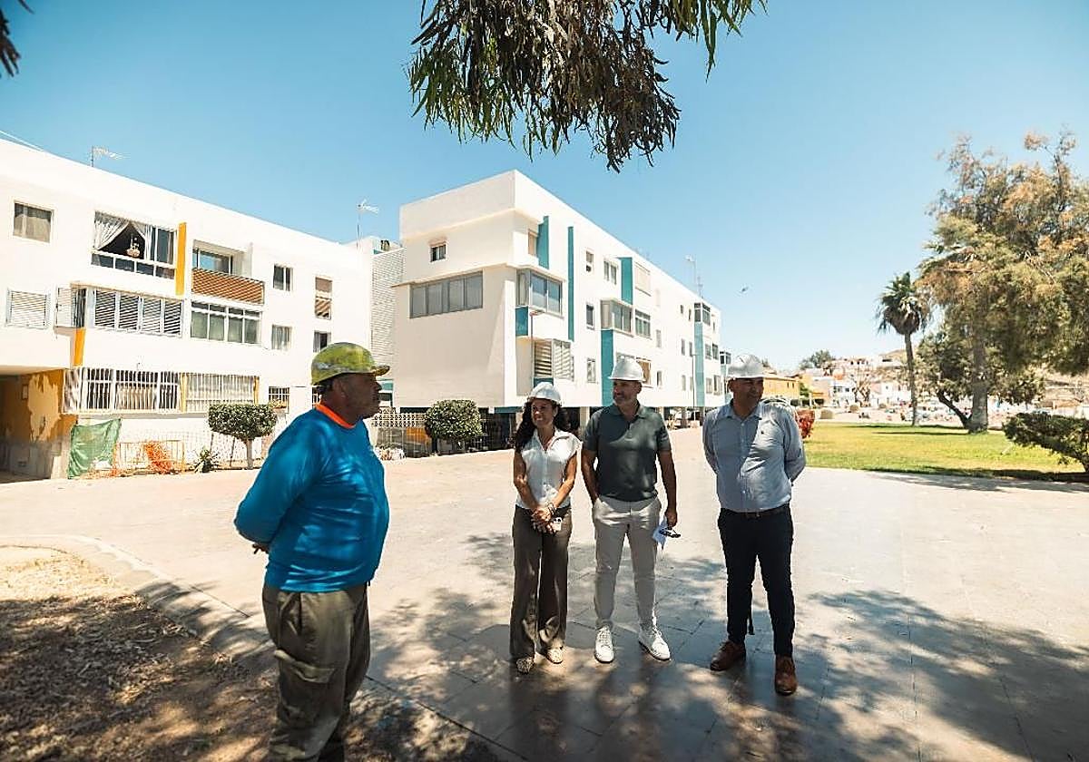 Recta final en la rehabilitación integral de la urbanización Santa Águeda en El Pajar