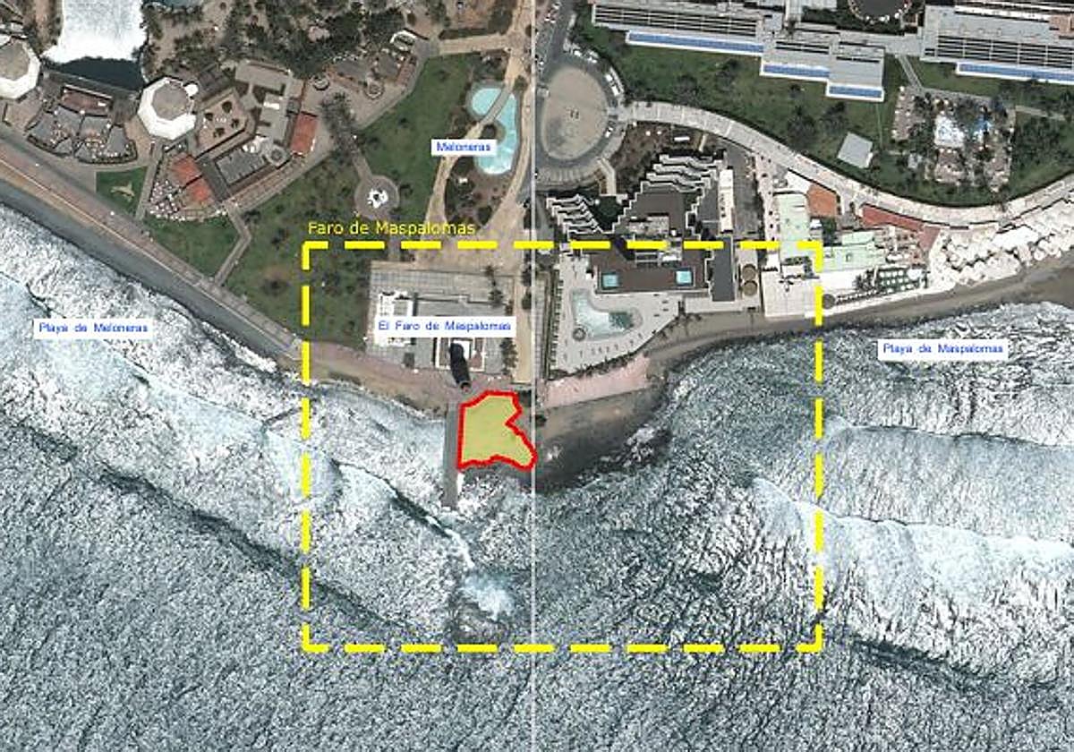 Una plataforma ciudadana y NC se oponen a las hamacas en el Faro de Maspalomas